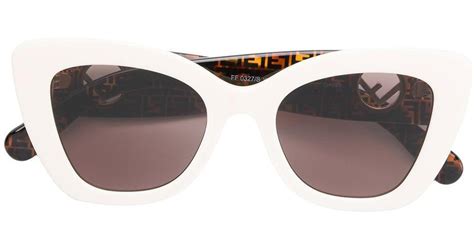 fendi ff 0327/s|Fendi Ff 0327/s Sunglasses In Vk670 White .